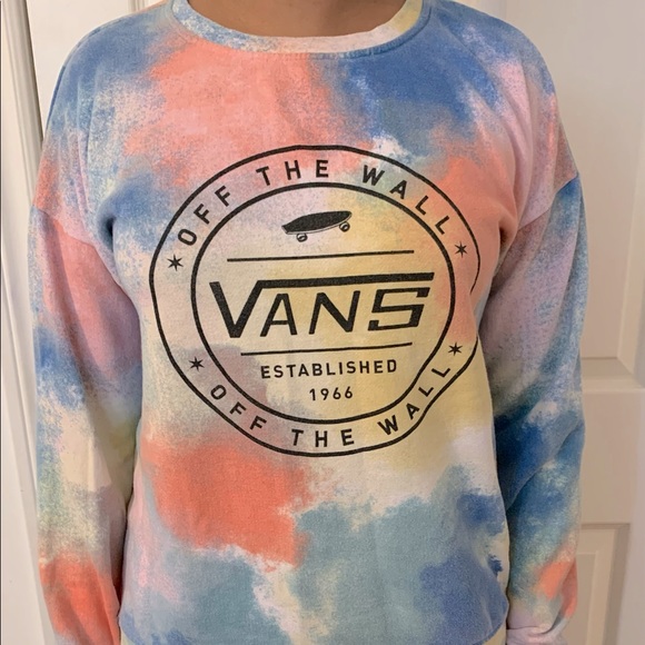Vans Tie Dye Crewneck - Picture 1 of 1